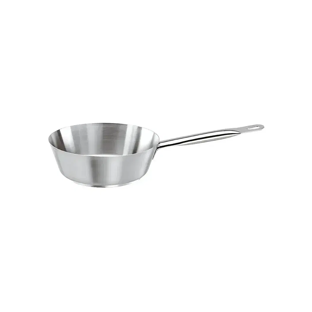 Paderno, Stainless Steel Sauté Pan, Conical, 1.6 L Capacity
