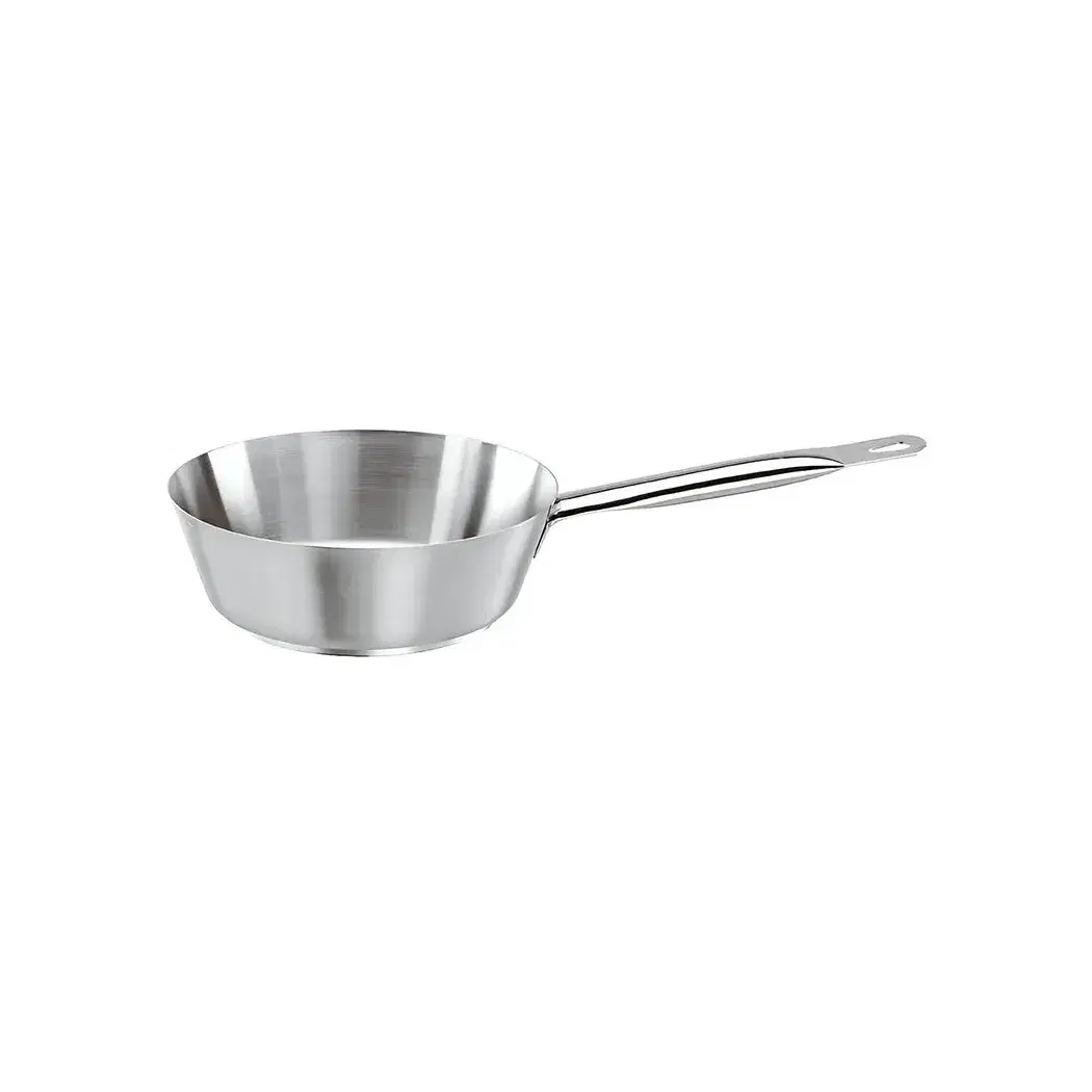 Paderno, Stainless Steel Sauté Pan, Conical, 2.7 L Capacity