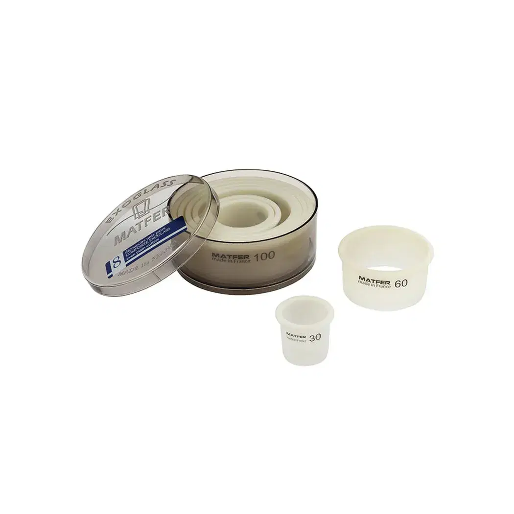 Matfer Bourgeat, Baking Tools, 7-Piece Round Fluted Cutters, Includes Box