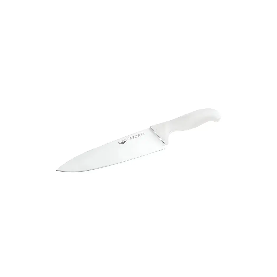 Paderno, Cook's Knife, 20 cm Blade, Stainless Steel, White Handle