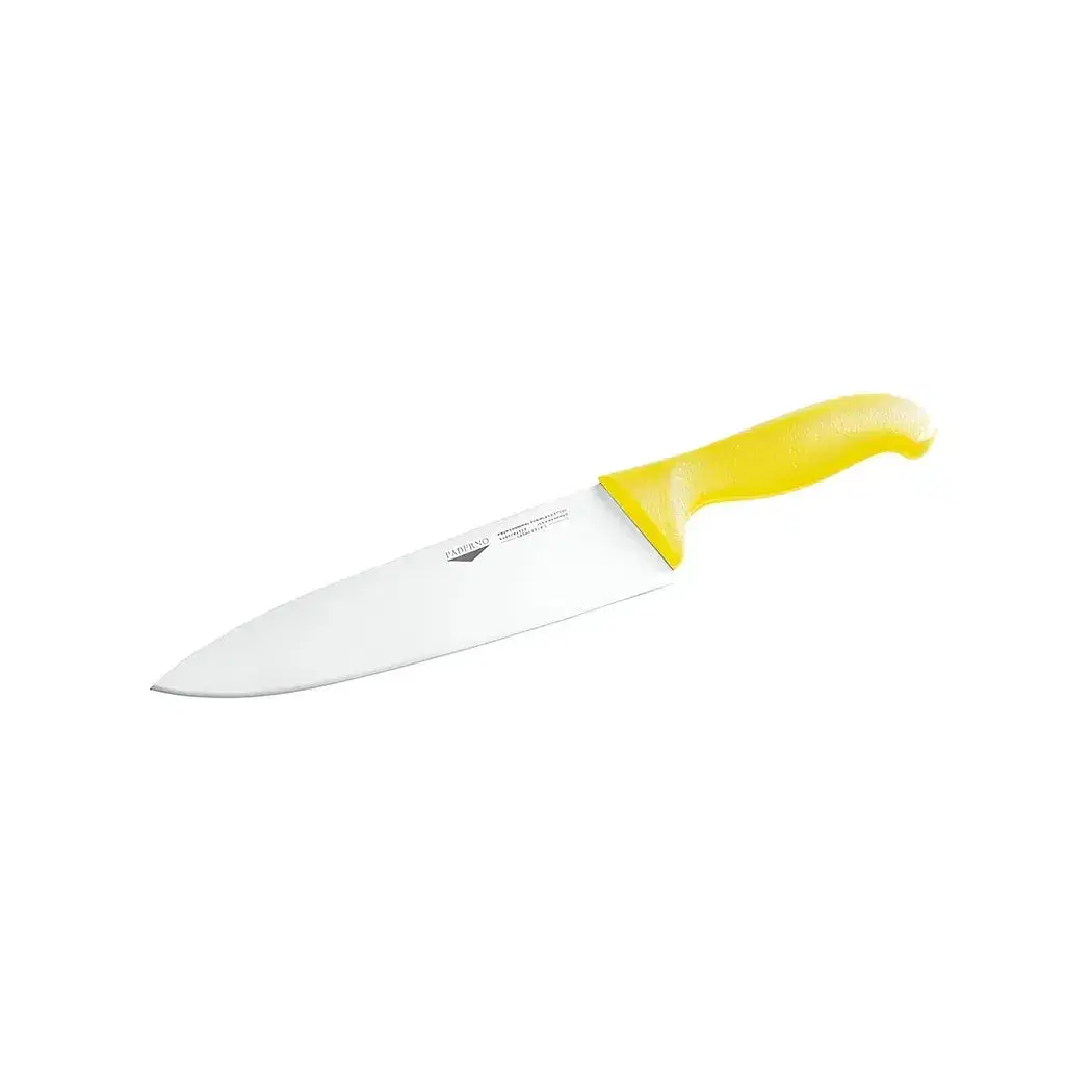 Paderno, Cook's Knife, 20 cm Blade, Yellow Handle