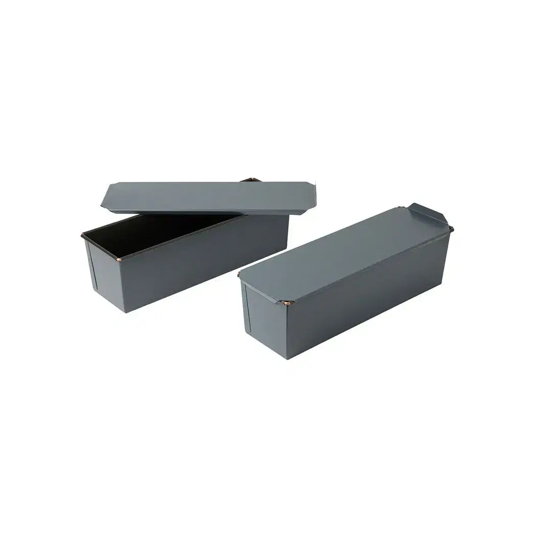 Matfer Bourgeat, Bread Pan with Lid, 40 cm Length, 14 cm Width, 14 cm Height