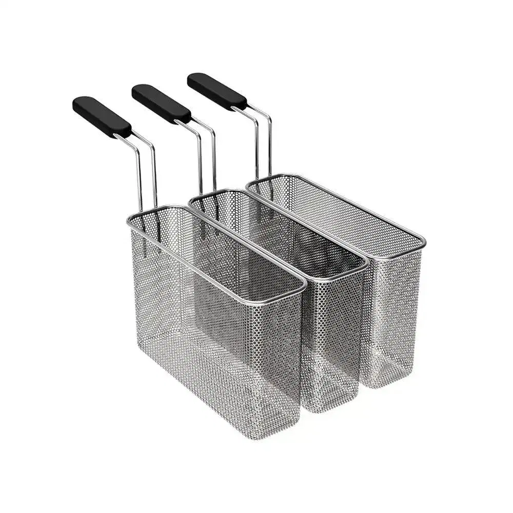 Angelo Po, Baskets for Pasta Cooker, 3 Baskets, With Handle