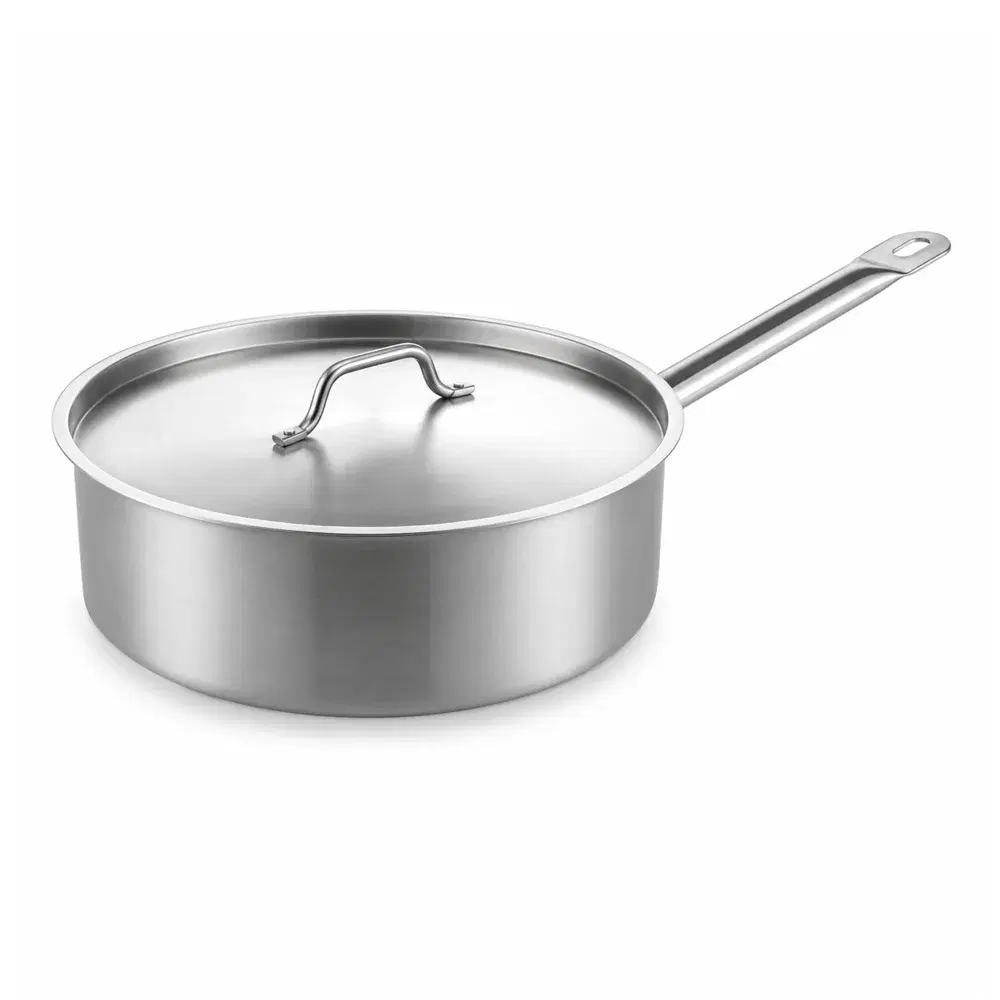 Saucepan D18cm x H7cm - 1.8L with Lid Stainless Steel