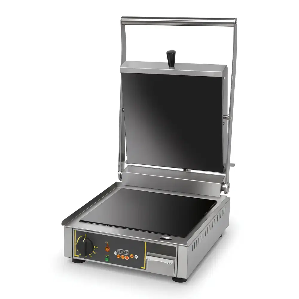 Roller Grill, Panini Grill, 3 kW, Electric, Countertop, 90 panini/hr