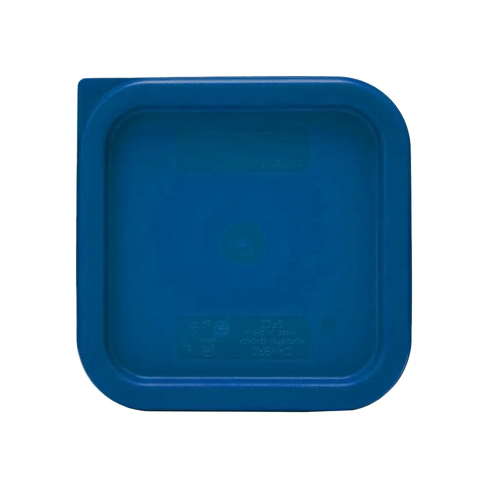 Platinum Frost Series, Storage Container, Blue Lid, 2 QT Capacity