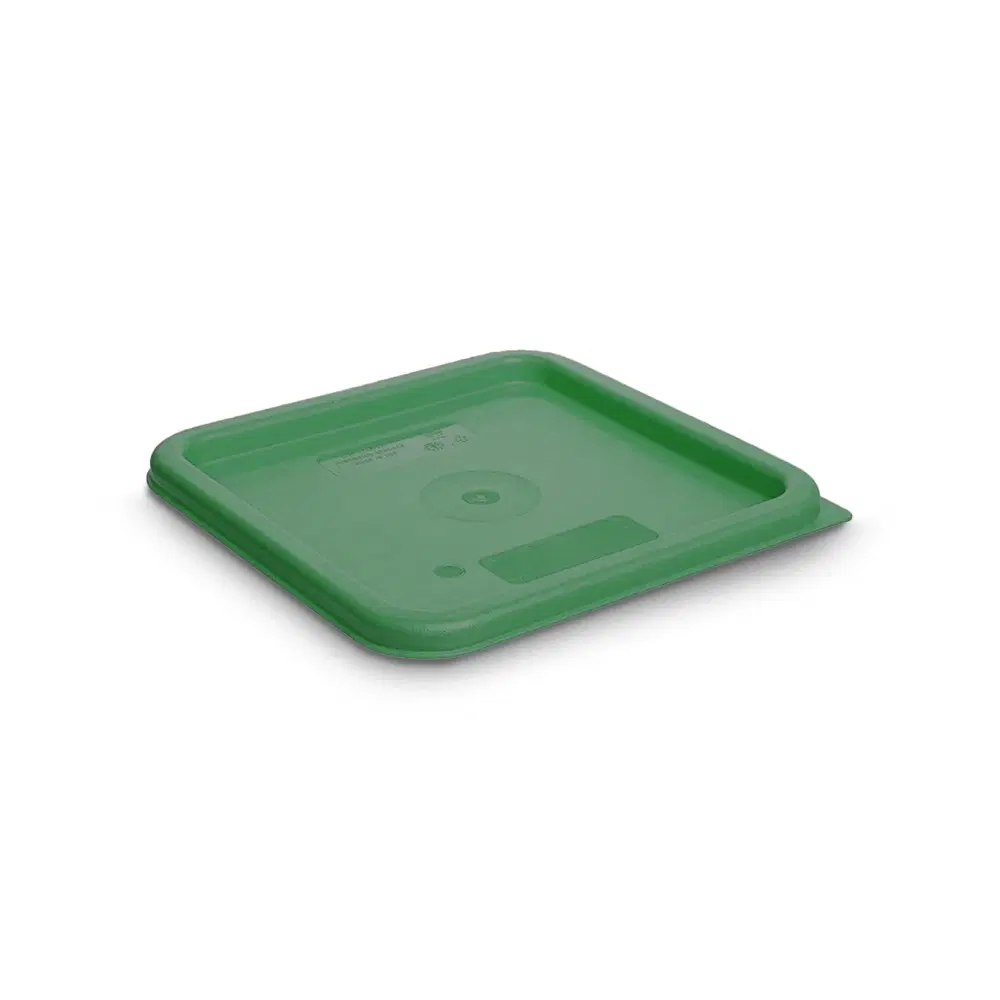 Platinum Frost Series, Storage Unit, Green Lid, 6 QT Capacity