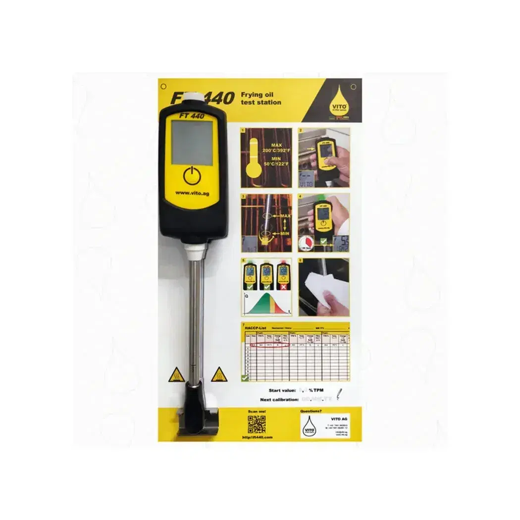 Vito, Oil Testing Device, Digital, 0–300 °C Temperature Range